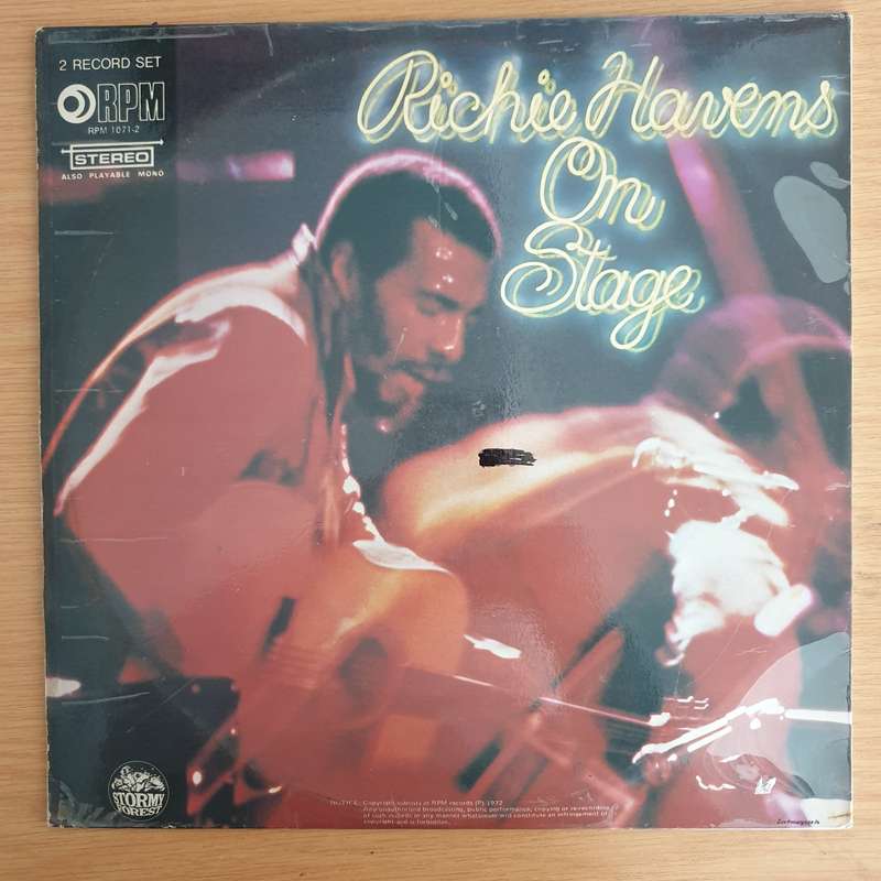 Richie Havens  Richie Havens On Stage  Double Vinyl LP Record  (VG+)