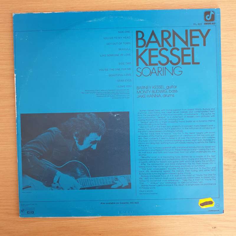 Barney Kessel  Soaring - Vinyl LP Record  (VG+)