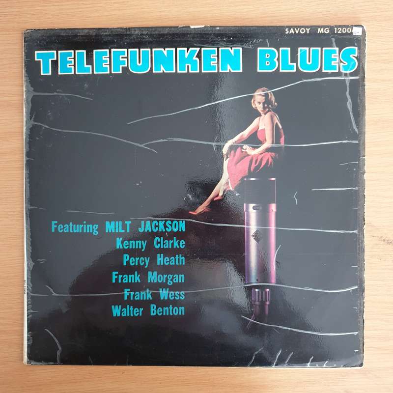 Kenny Clarke  Telefunken Blues - Vinyl LP Record  (VG+)