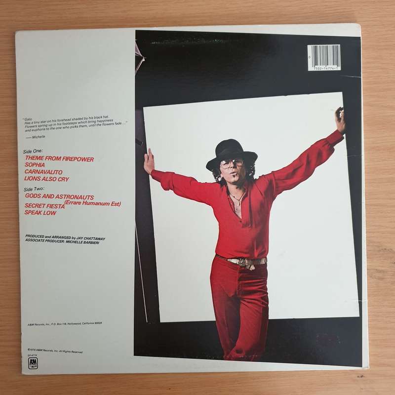 Gato Barbieri  Euphoria - Vinyl LP Record  (VG+)