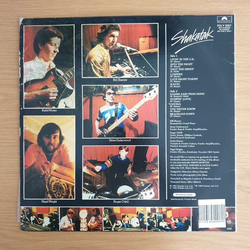 Shakatak - Drivin' Hard - Vinyl LP Record  (VG+)