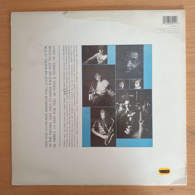 Carmel  The Falling - Vinyl LP Record  (VG+)