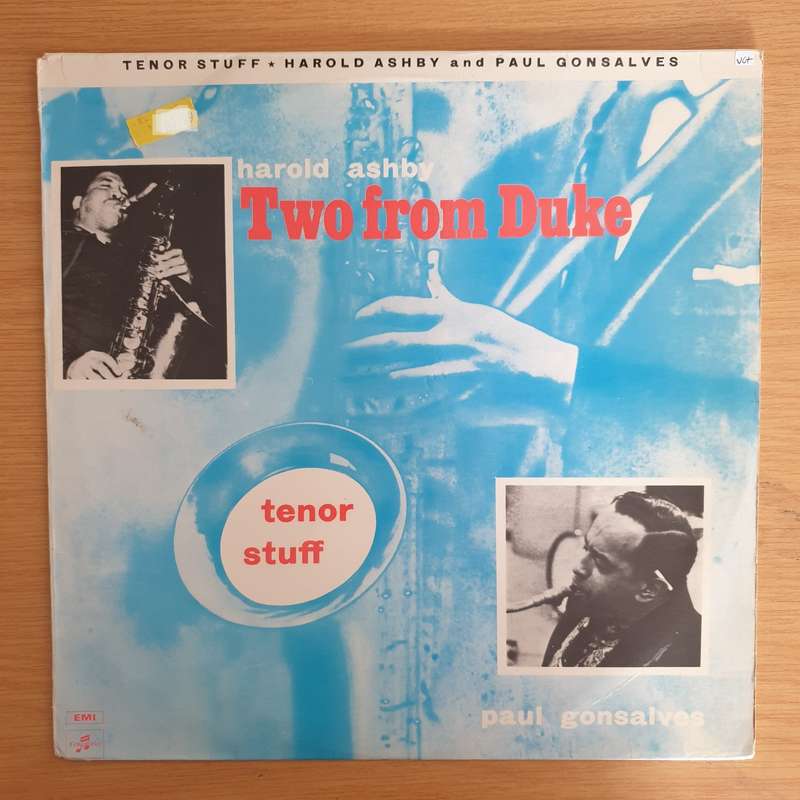 Harold Ashby & Paul Gonsalves  Two From Duke - Vinyl LP Record  (VG+)