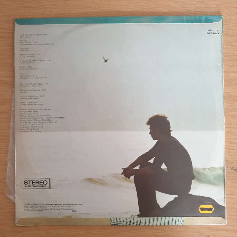 Herb Alpert & The Tijuana Brass  Summertime - Vinyl LP Record  (VG+)