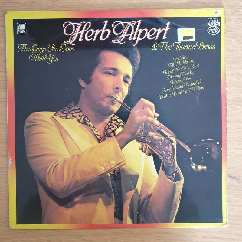 Herb Alpert & The Tijuana Brass  This Guy's In Love With You - Vinyl LP Record  (VG+)