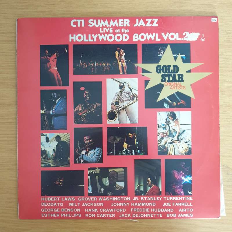 CTI All-Stars  CTI Summer Jazz Live At The Hollywood Bowl - Vol 2 - Vinyl LP Record  (VG+)