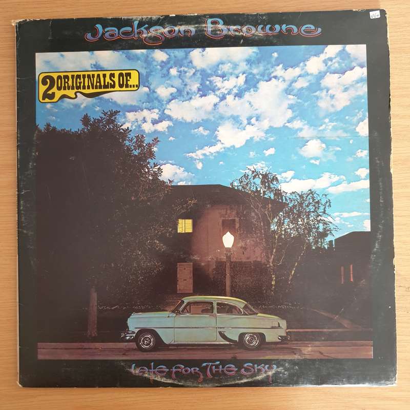 Jackson Browne  Double Dynamite - Late For The Sky / For Everyman - Double Vinyl LP Record  (VG+)