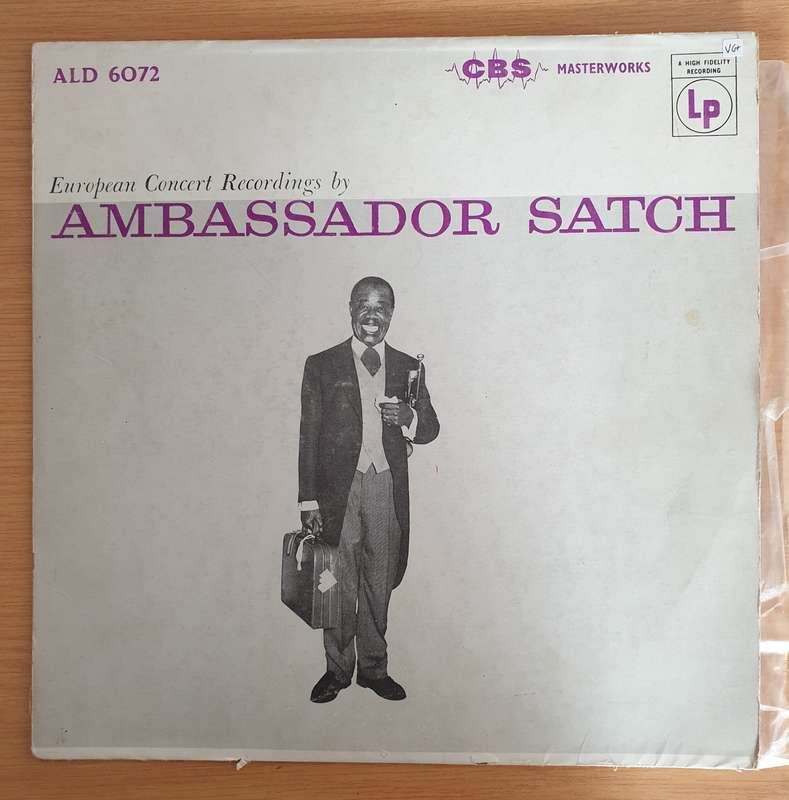 Louis Armstrong And His All-Stars  Ambassador Satch - Vinyl LP Record  (VG+)