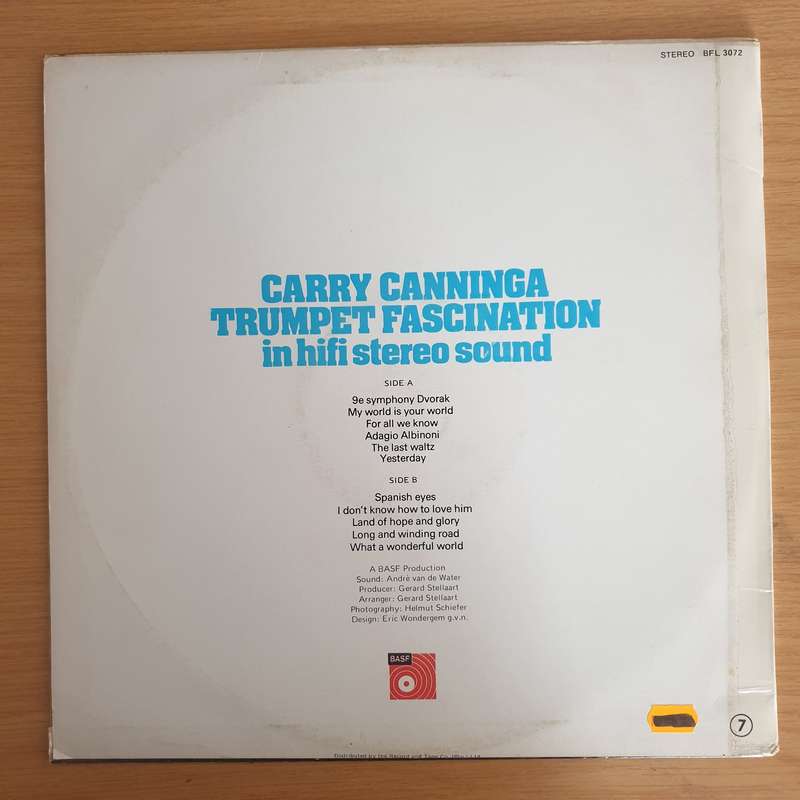 Carry Canninga  Trumpet Fascination - Vinyl LP Record  (VG+)