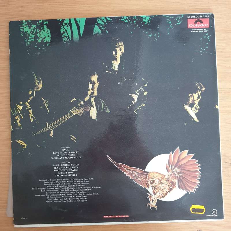 Barclay James Harvest  Gone To Earth  Vinyl LP Record  (VG+)