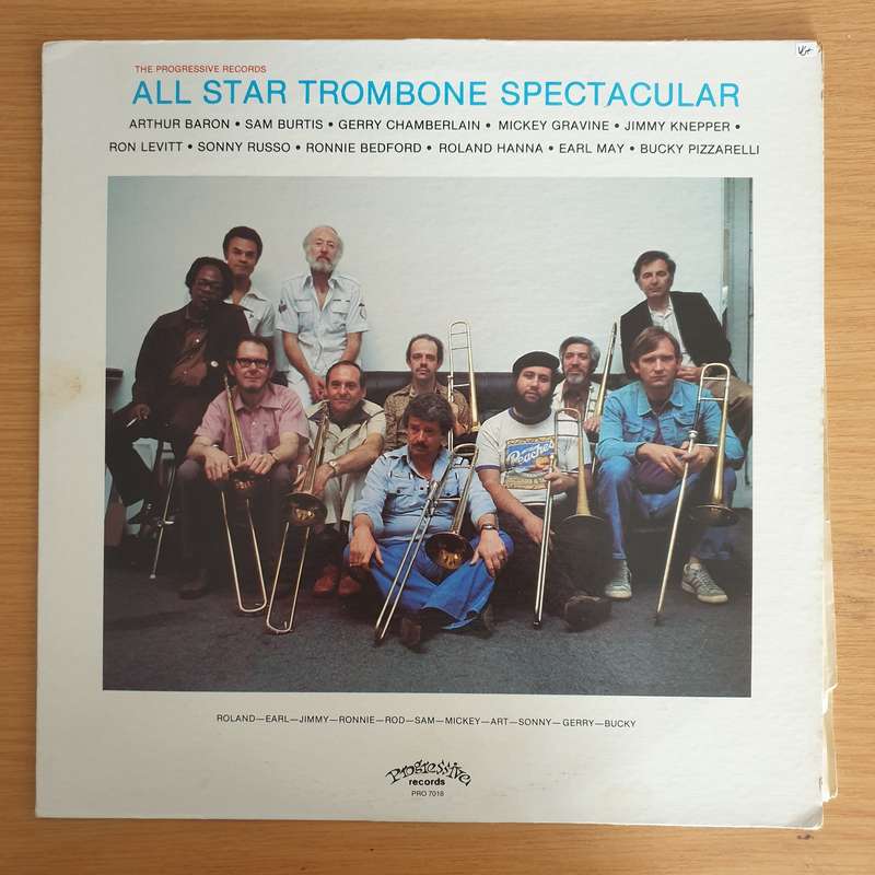 The Progressive Records All Star Trombone Spectacular - Vinyl LP Record  (VG+)
