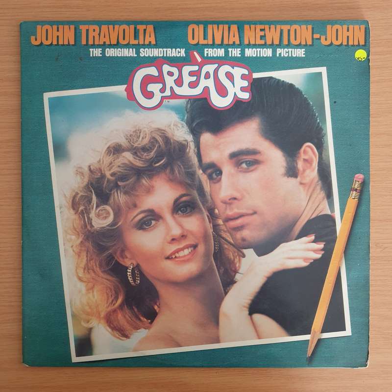 Grease (The Original Movie Soundtrack)  - Double Vinyl LP Record (VG)