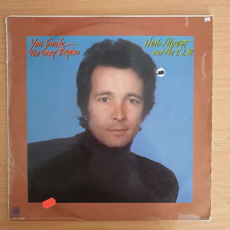 Herb Alpert And The T.J.B.  You Smile - The Song Begins - Vinyl LP Record  (VG+)
