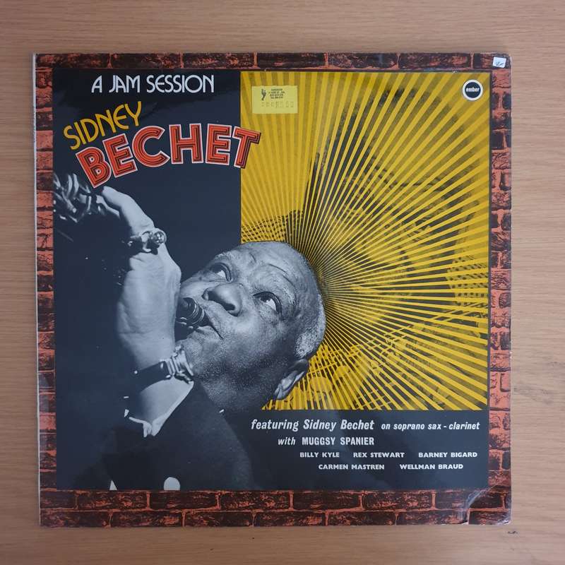 Sidney Bechet  A Jam Session (A Tribute To The Late Sidney Bechet) - Vinyl LP Record  (VG+)
