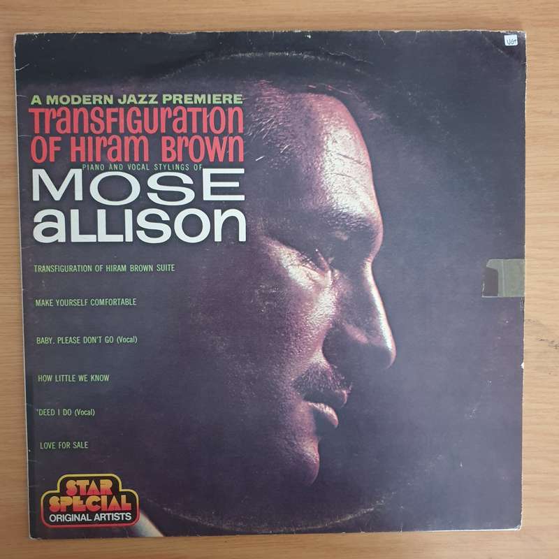 Mose Allison  Transfiguration Of Hiram Brown - Vinyl LP Record  (VG+)