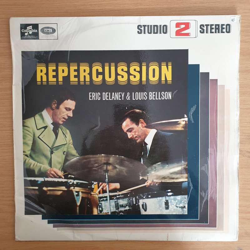 Repercussion - Eric Delaney & Louis Bellson  Vinyl LP Record (VG)