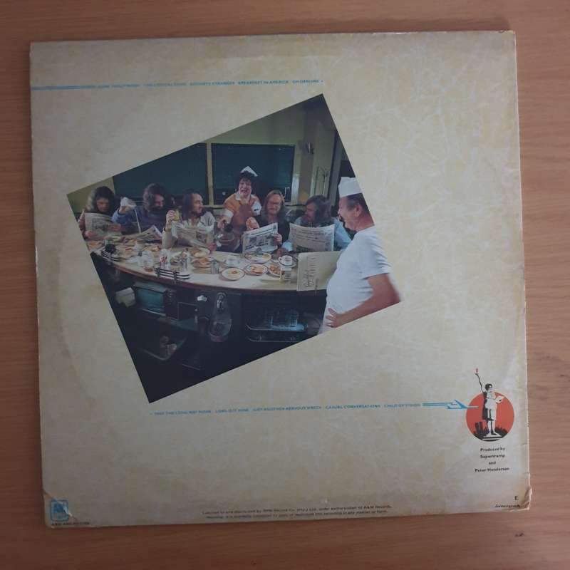 Supertramp - Breakfast In America  Vinyl LP Record (VG)