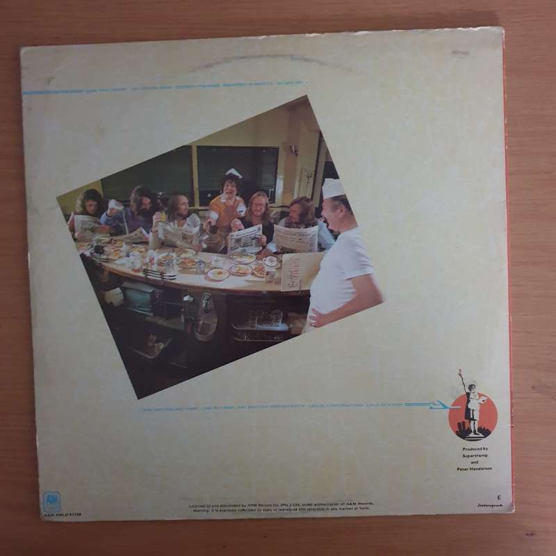 Supertramp - Breakfast In America  - Vinyl LP Record  (VG-)