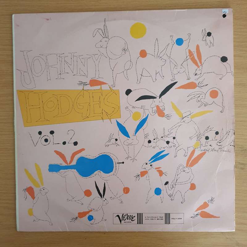Johnny Hodges And His Orchestra  The Rabbit's Work On Verve - Vol. 2  Vinyl LP Record (VG)