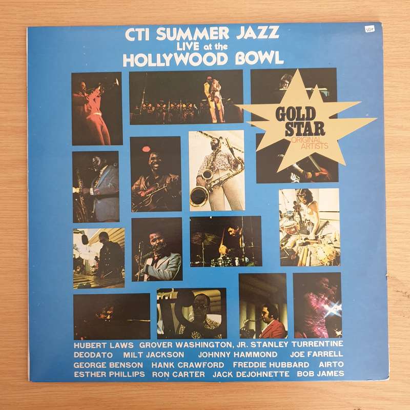 CTI All-Stars  CTI Summer Jazz Live At The Hollywood Bowl   Vinyl LP Record - Very-Good+ Qu...