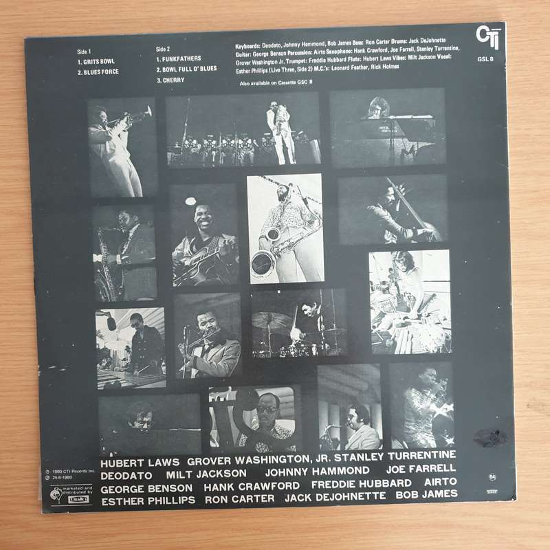 CTI All-Stars  CTI Summer Jazz Live At The Hollywood Bowl   Vinyl LP Record - Very-Good+ Qu...