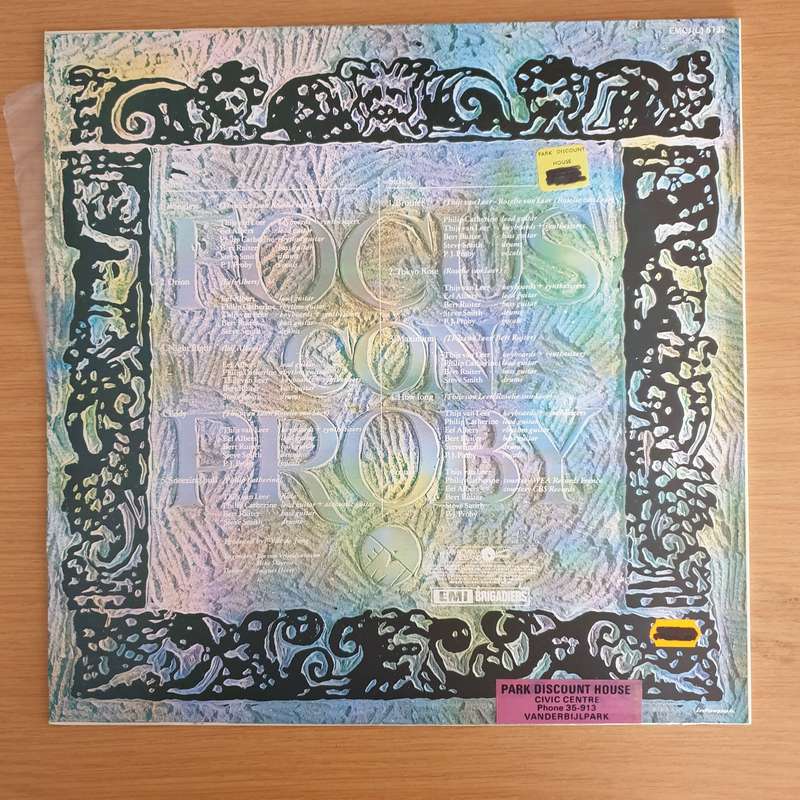 Focus   Focus Con Proby  Vinyl LP Record  (VG+)