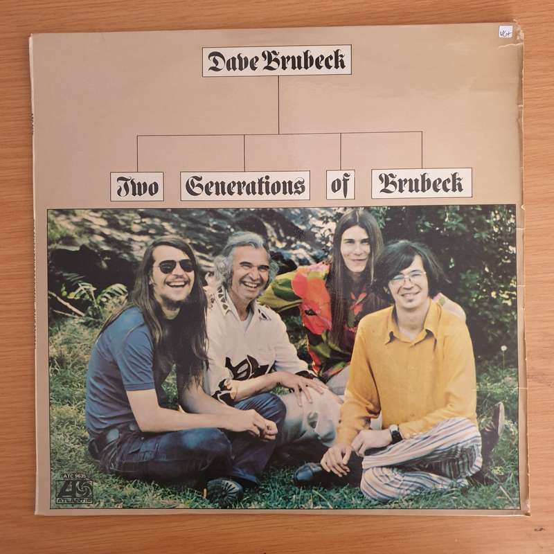 Dave Brubeck Two Generations Of Brubeck (9635)  Vinyl LP Record  (VG+)