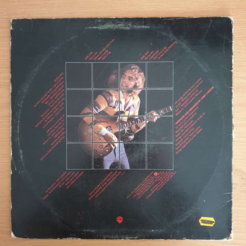 Larry Carlton  Larry Carlton  Vinyl LP Record  (VG+)