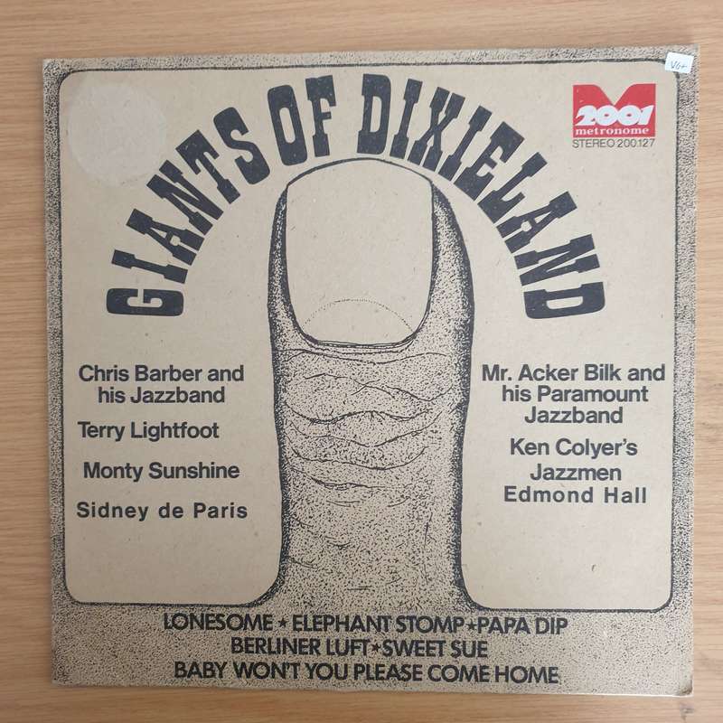 Giants of Dixieland  Vinyl LP Record  (VG+)