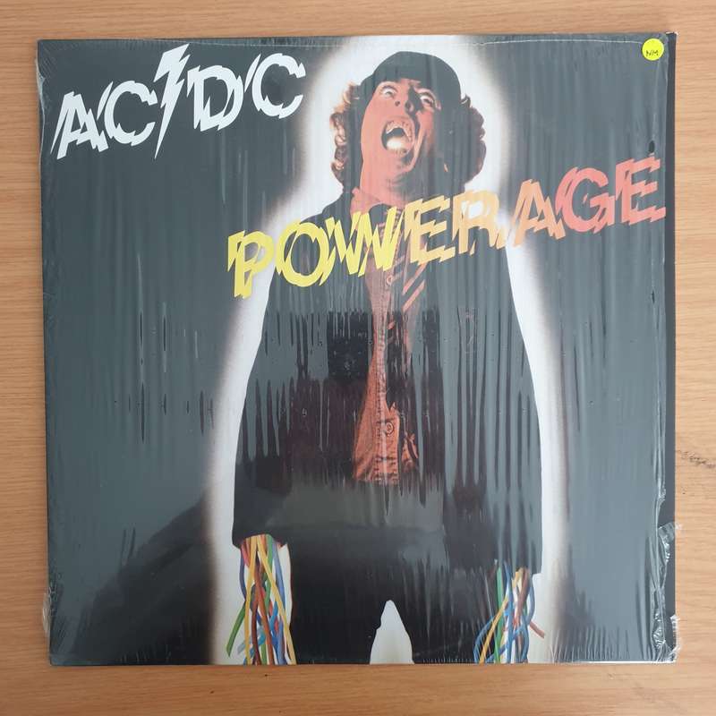 AC/DC  Powerage  Vinyl LP Record  (VG+)