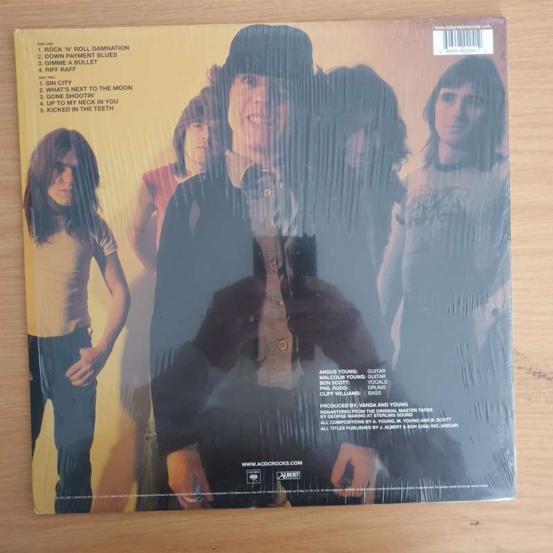 AC/DC  Powerage  Vinyl LP Record  (VG+)