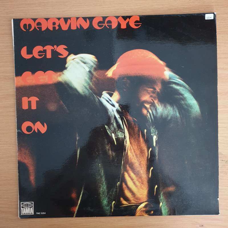 Marvin Gaye  Let's Get It On   Vinyl LP Record  (VG+)