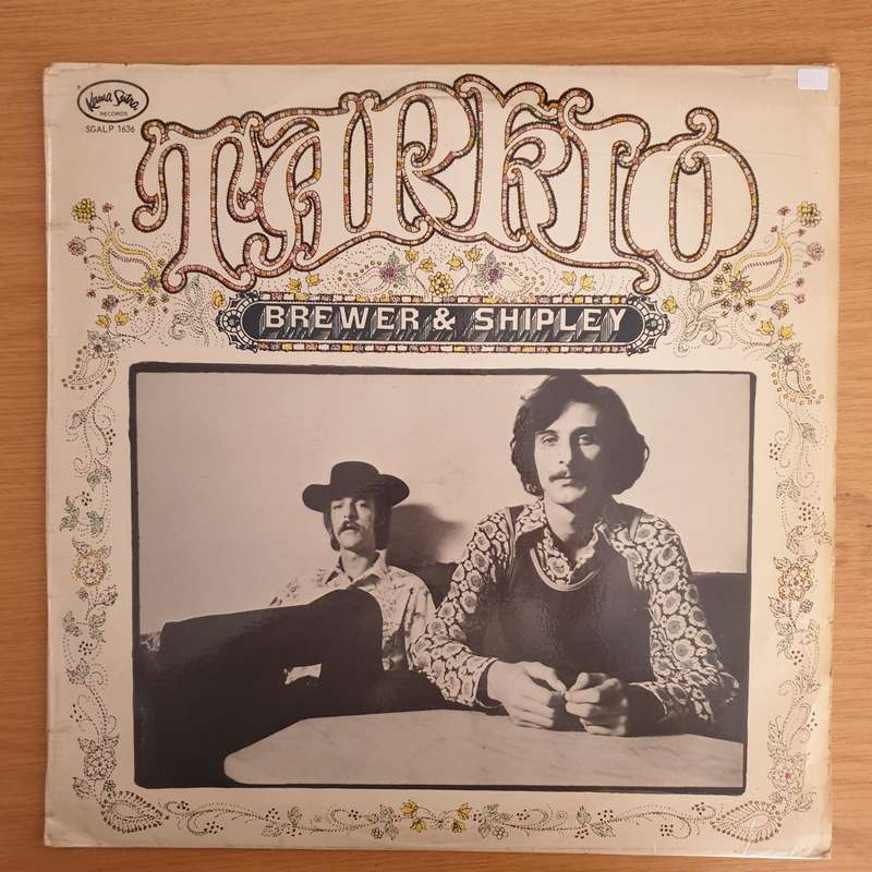 Brewer & Shipley  Tarkio   Vinyl LP Record  (VG+)