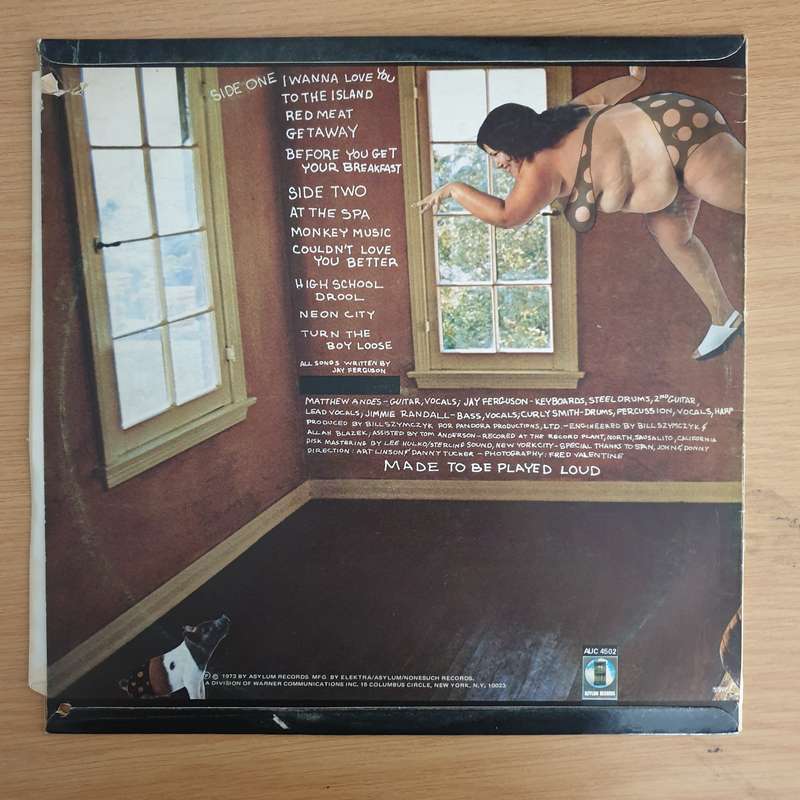 Jo Jo Gunne  Jumpin' The Gunne   Vinyl LP Record  (VG+)
