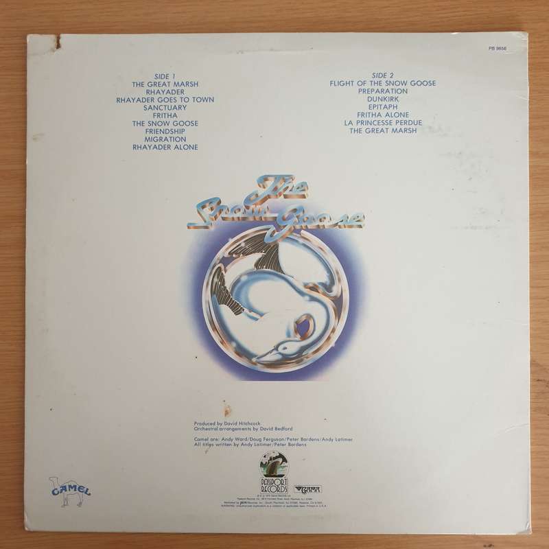 Camel - The Snow Goose (USA) - Vinyl LP Record  (VG+)