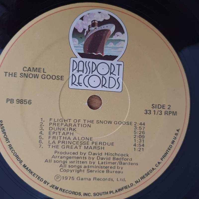 Camel - The Snow Goose (USA) - Vinyl LP Record  (VG+)
