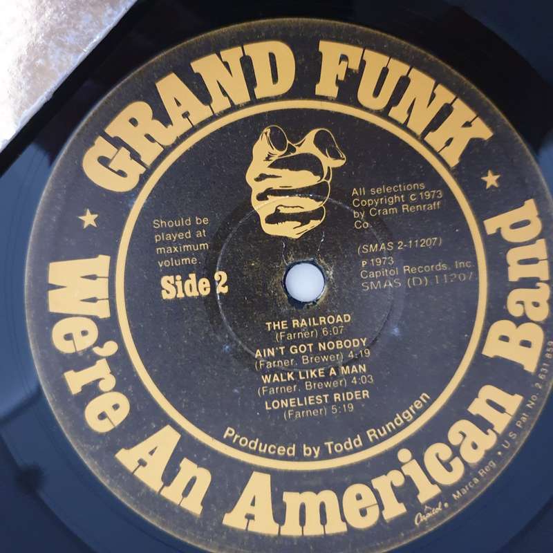 Grand Funk  We're An American Band - Vinyl LP Record (VG+)
