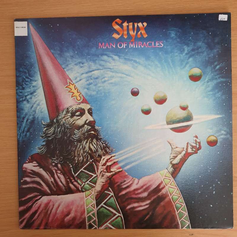 Styx  Man Of Miracles - Vinyl LP Record (VG+)