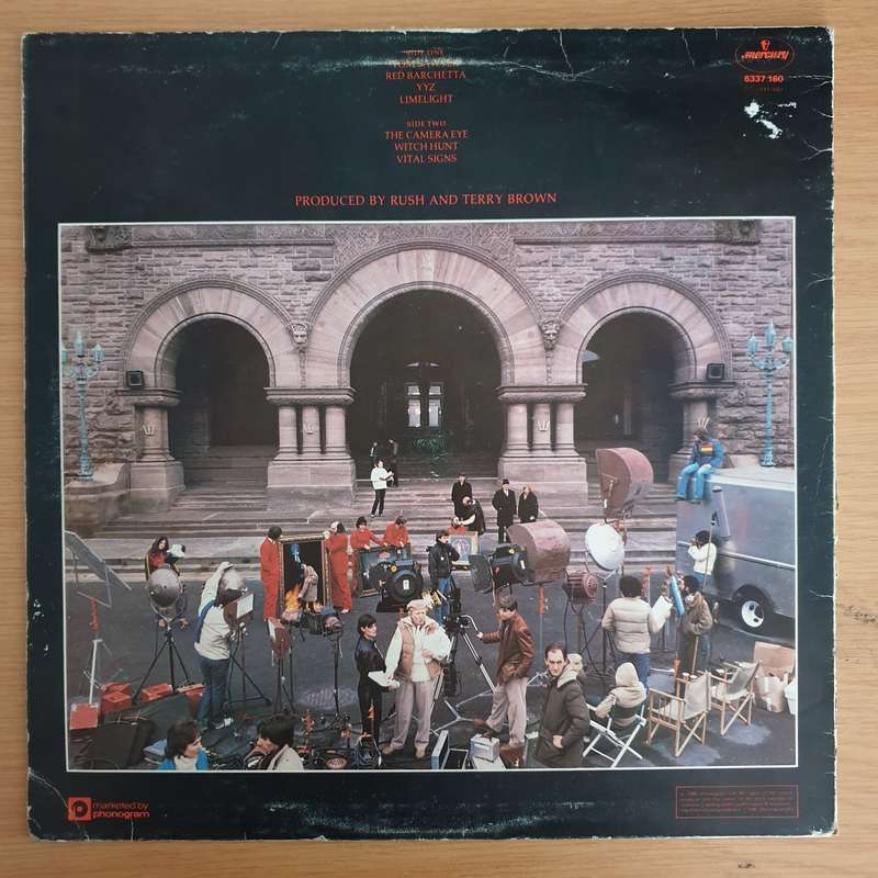 Rush  Moving Pictures (UK) - Vinyl LP Record  (VG)