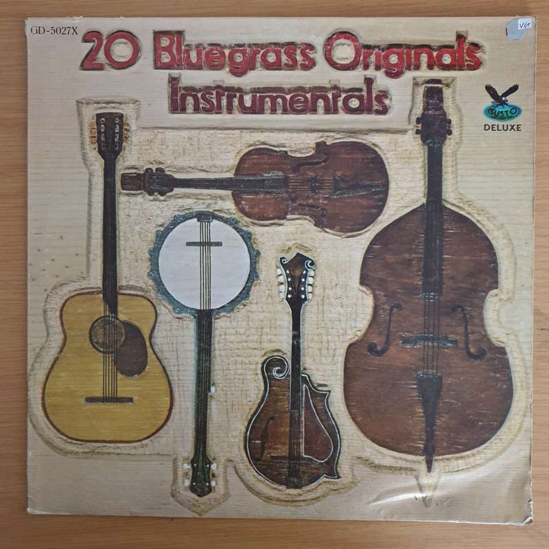 20 Bluegrass Originals: Instrumentals  - Vinyl LP Record (VG+)