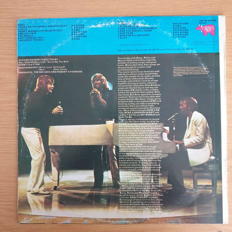 Bee Gees - Great Hits   - Vinyl LP Record (VG+)