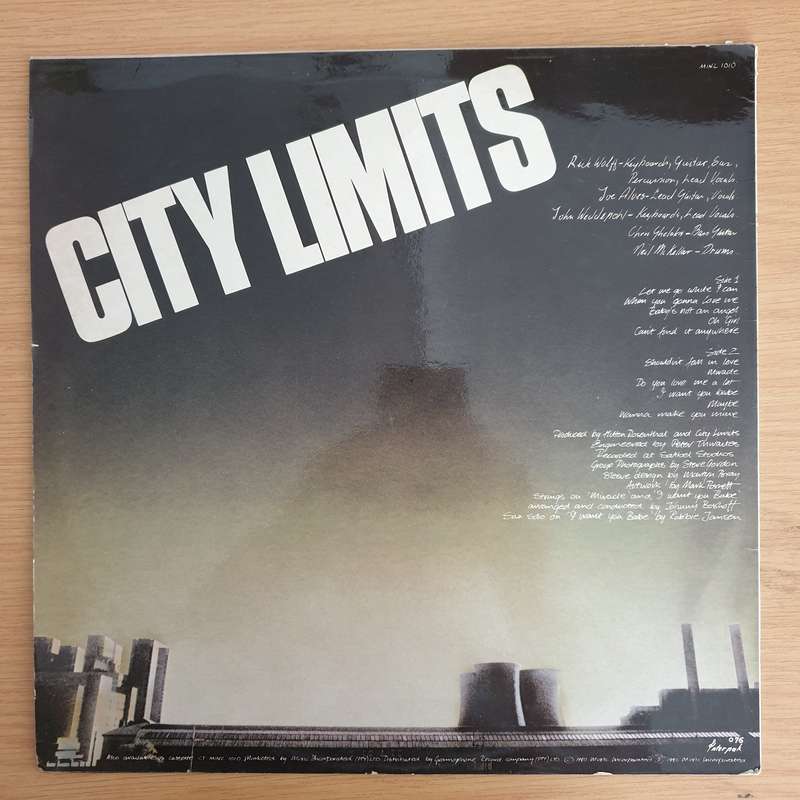 City Limits  City Limits  - Vinyl LP Record (VG+)