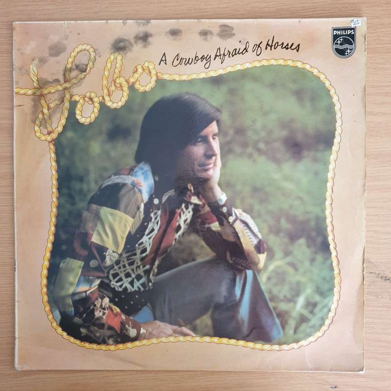 Lobo  A Cowboy Afraid Of Horses - Vinyl LP Record (VG+)