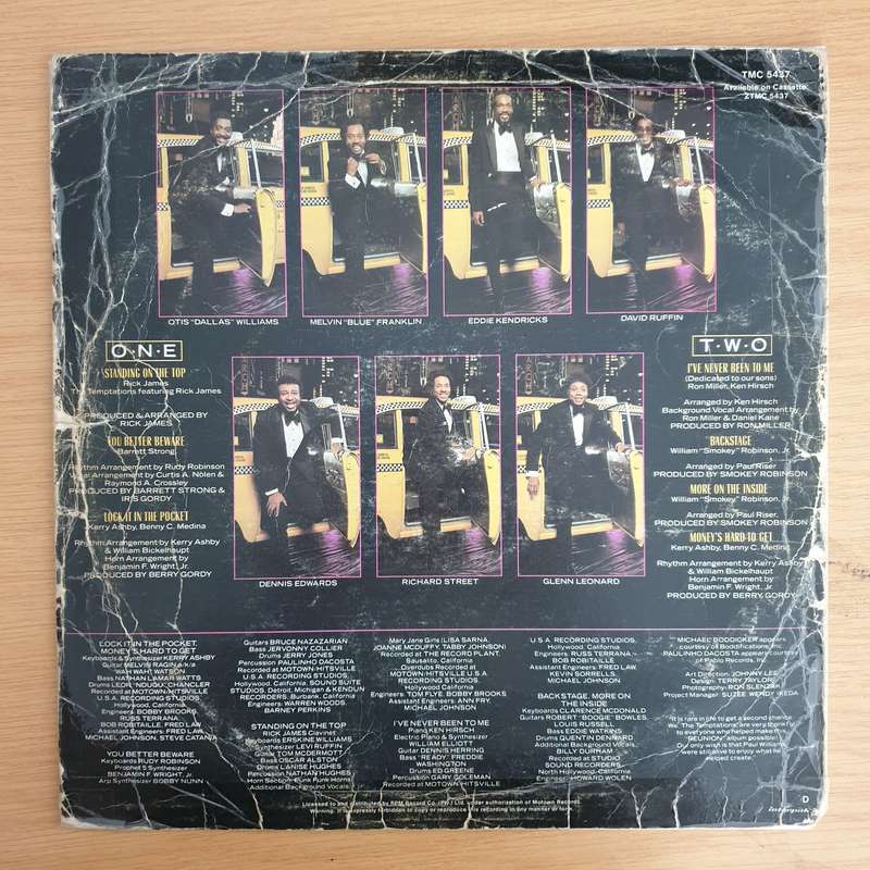 The Temptations  Reunion - Vinyl LP Record  (G+) (gplus)