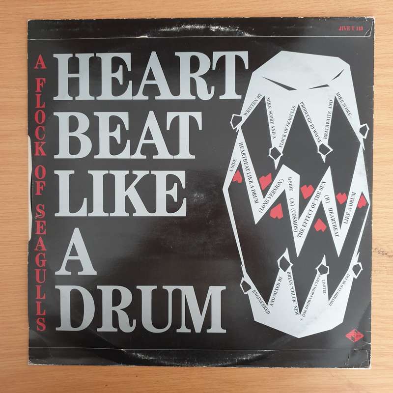 A Flock Of Seagulls  Heartbeat Like A Drum - Vinyl LP Record (VG+)
