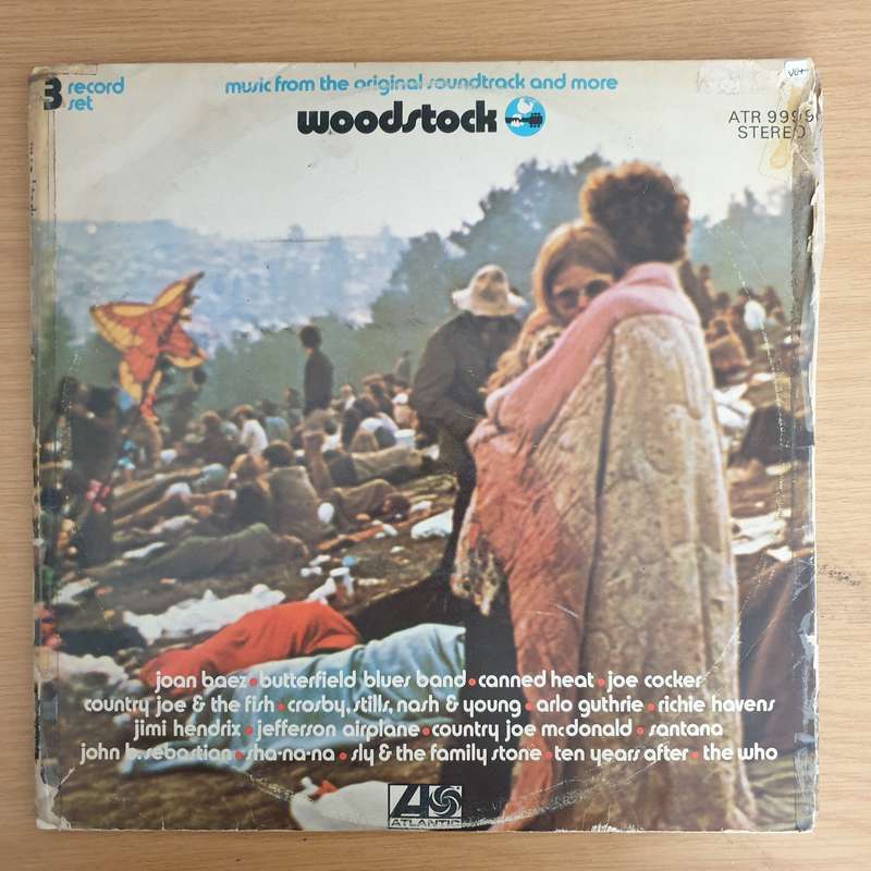 Woodstock - Music From The Original Soundtrack - 3 x Vinyl LP Record - Very-Good+ Quality (VG+)