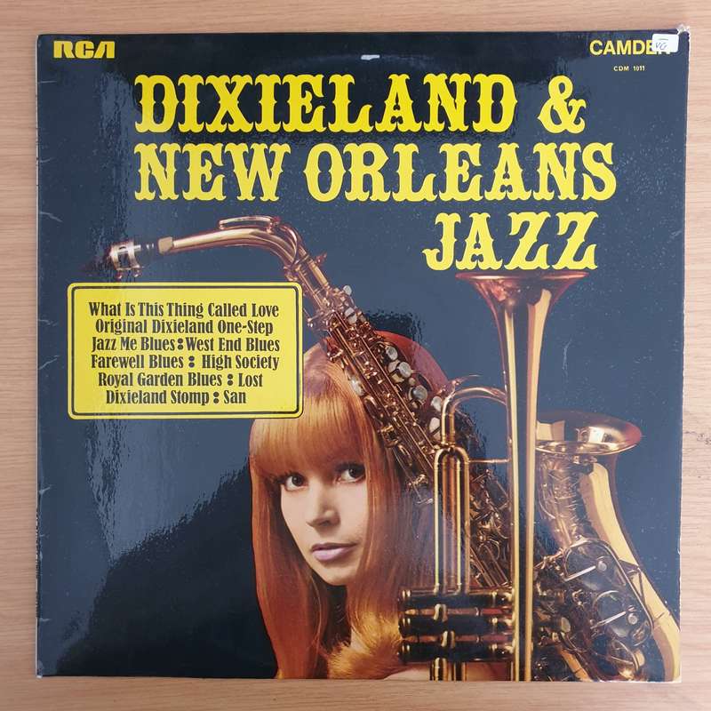 Dixieland & New Orleans Jazz  -  Original Dixieland Jazz Band  - Vinyl LP Record  (VG-)