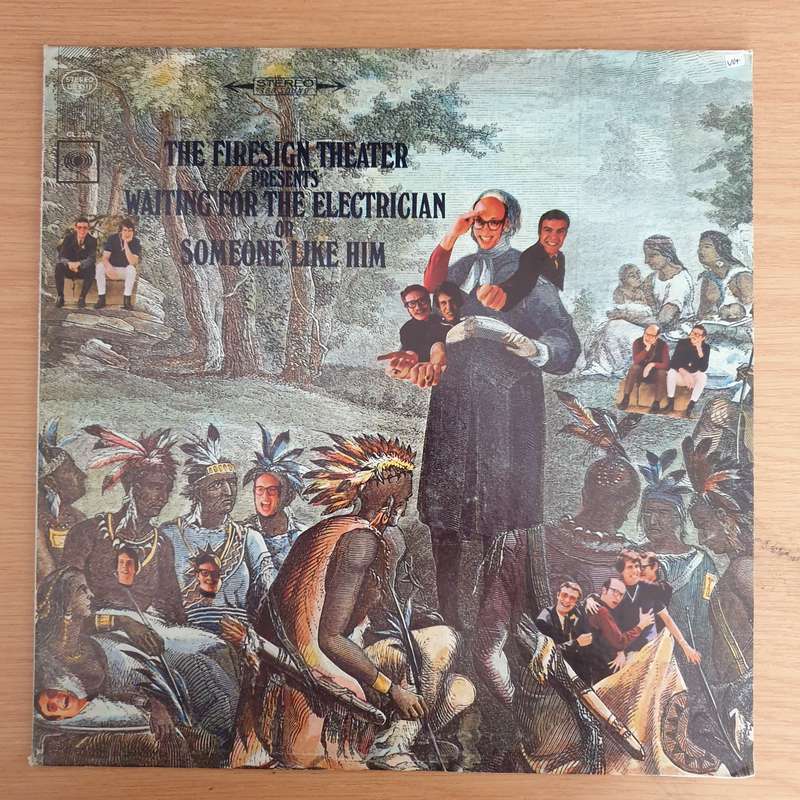 The Firesign Theater  Waiting For The Electrician Or Someone Like Him - Vinyl LP Record (VG+)