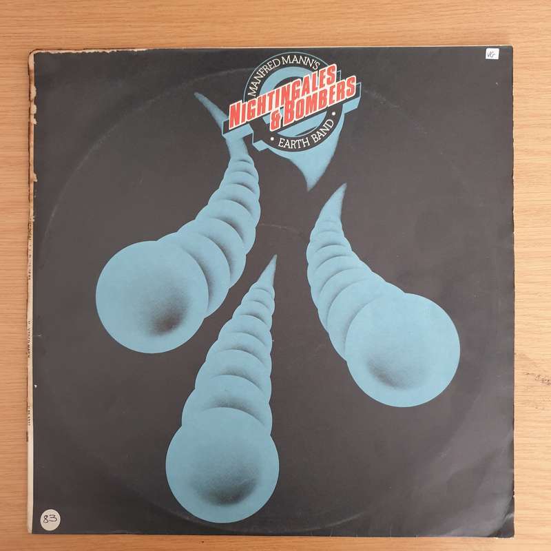 Manfred Mann's Earth Band  Nightingales & Bombers - Vinyl LP Record  (VG)