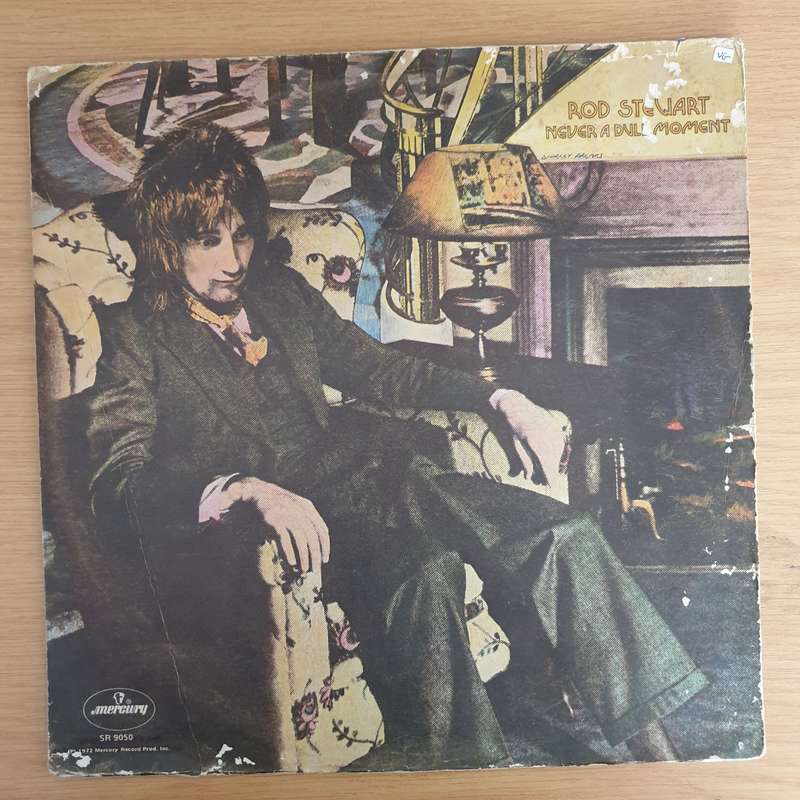Rod Stewart  Never A Dull Moment - Vinyl LP Record - Opened  - Very-Good- Quality (VG-)